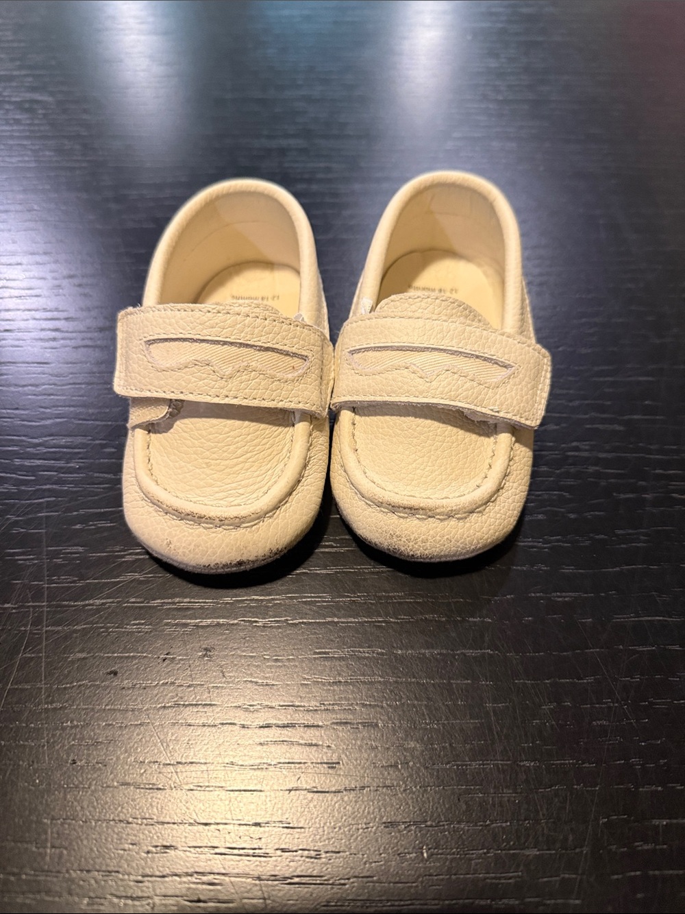 Classic Cream Kids Loafers - Soft Slip-On Moccasins